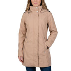 Gabardina softshell con bolsillos — Taupe