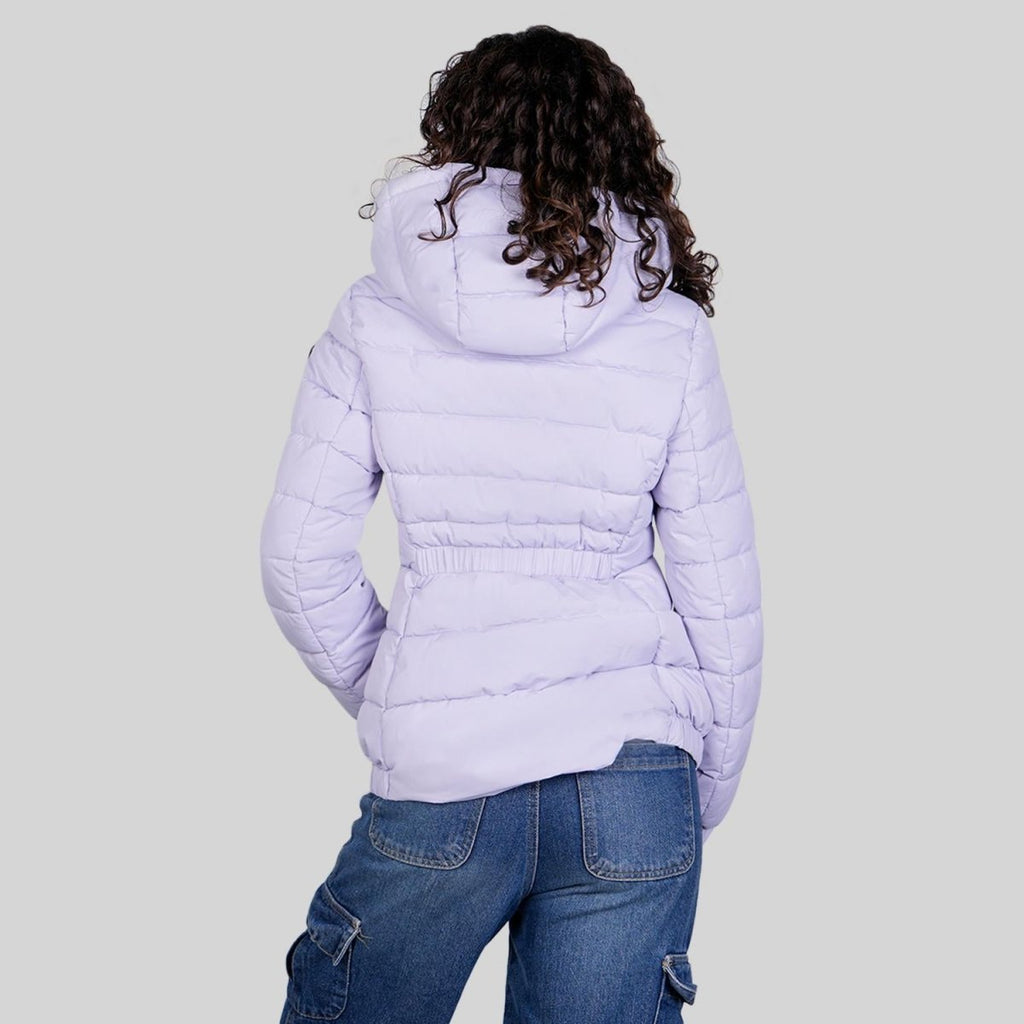 Chamarra capitonada stretch — Lilac